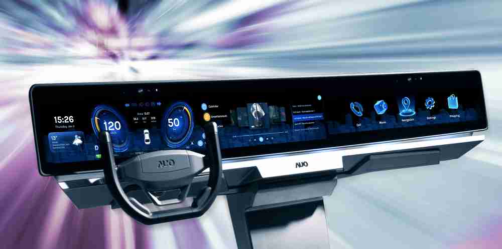 彩神vll开拓前瞻显示技术创新应用，，结合优异整合设计能力，，，开发智能车载FIDM Plus一体化显示方案，，，让驾驶操作与车内娱乐体验再进化